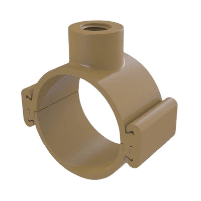 Colar Tomada com Travas PVC - Tigre