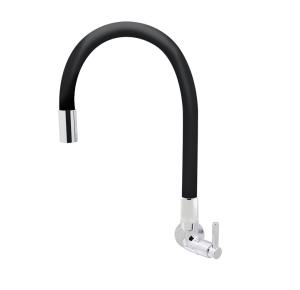 Torneira Bica Móvel Pia Cozinha Parede Fit Color Preta C29 1/4 Dn15-20 1168 Bognar