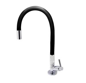 Torneira Bica Movel Para Pia De Cozinha Mesa Fit Preta C29 1/4 Dn15 1169 Bognar