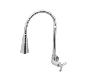 Torneira Bica Movel De Cozinha Para Parede Conic Cromado C55 1/2-3/4-1/4 Dn15-20 Bognar