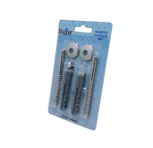 Parafuso Para Louça Sanit Inox B10 80mm C/2 2300 Bognar