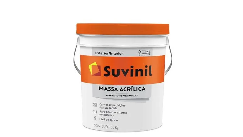 MASSA CORRIDA 1/1 BALDE 5,7KG SUVINIL