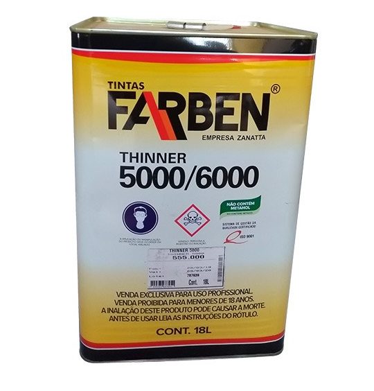 THINNER COMUM 5000 18LA FARBEN